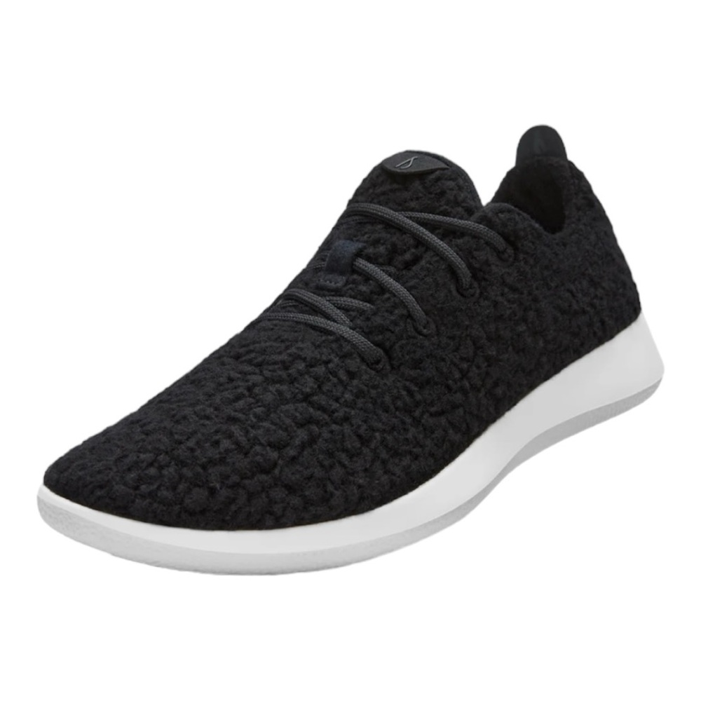 Allbirds Wool Runner Fluff Natural - Black Men’s size 10 - Picture 1 of 8